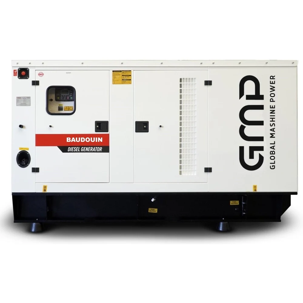 Дизельный генератор Leroy Somer GMP 110BA в кожухе