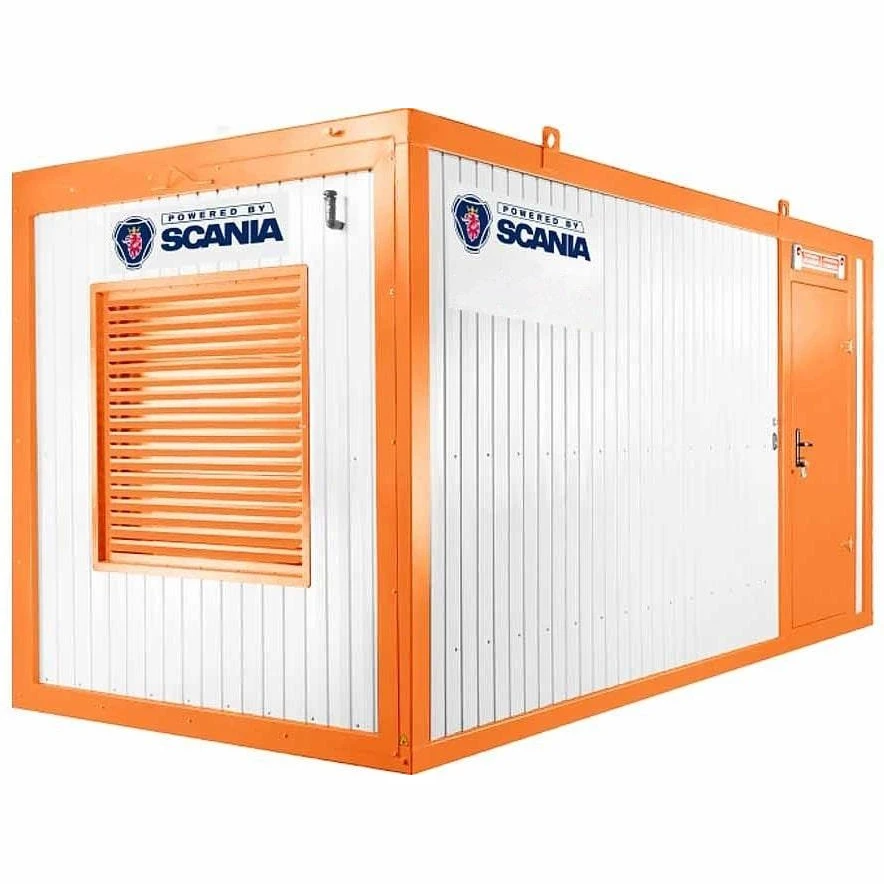 Дизельный генератор Leroy Somer GMP 605SL в контейнере