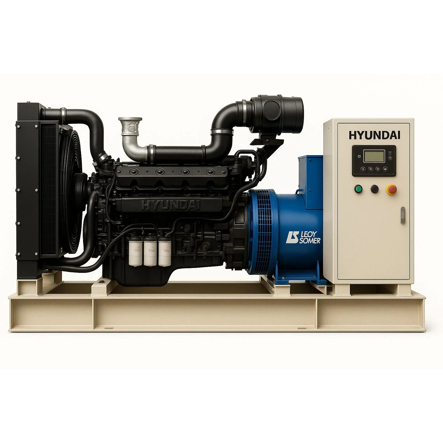 Дизельный генератор Leroy Somer GMP AH593