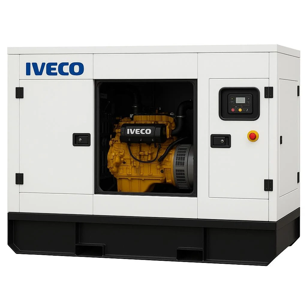 Дизельный генератор Leroy Somer GMP GJI110 в кожухе