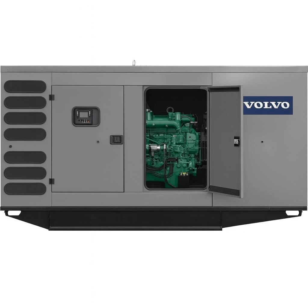 Дизельный генератор Leroy Somer GMP KJV500 в кожухе