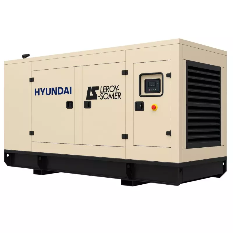 Дизельный генератор Leroy Somer GMP AH593 в кожухе